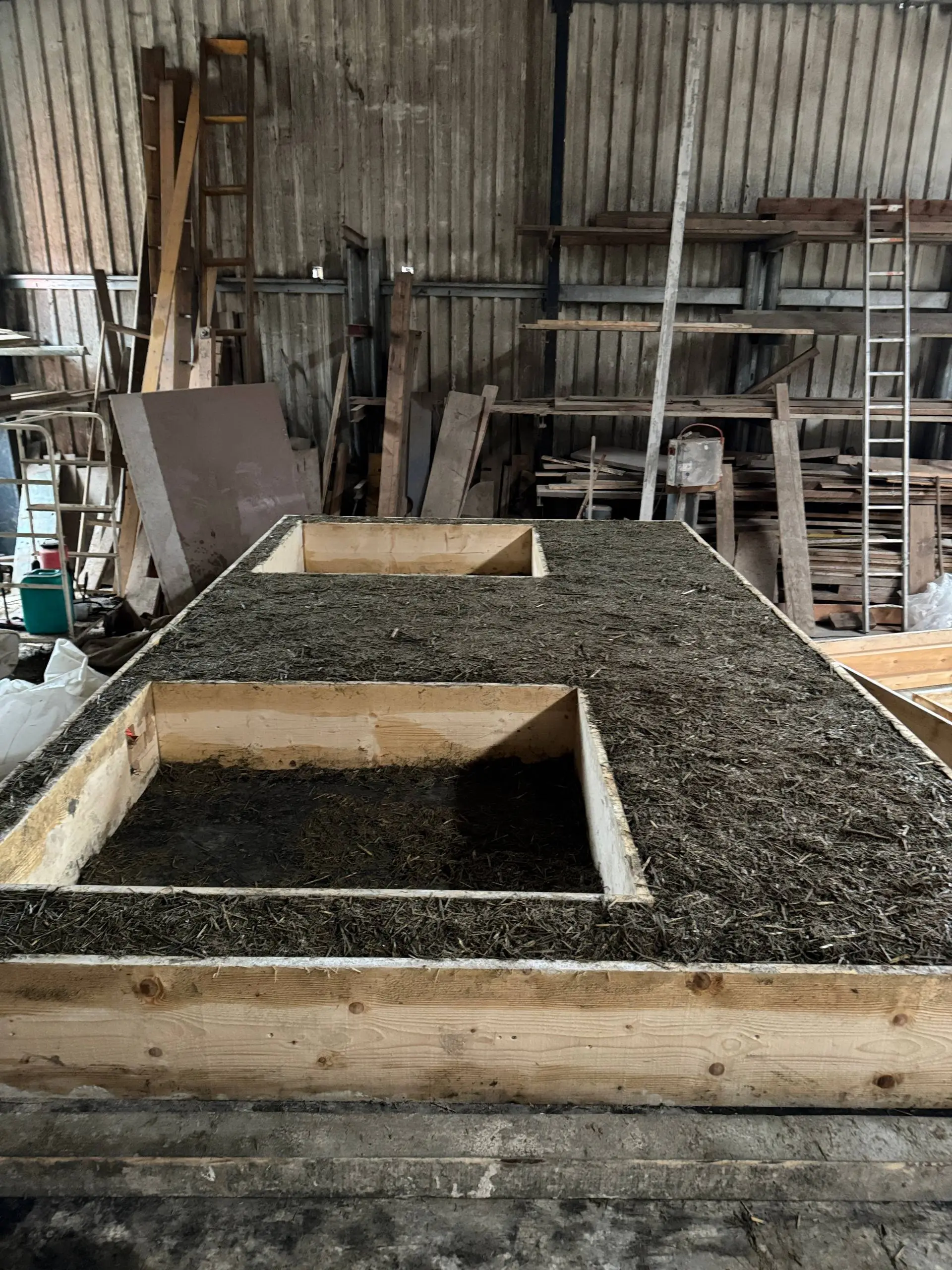 Horizontale Trocknung